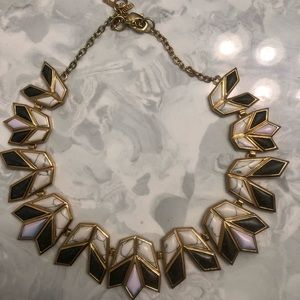 Lele Sadoughi Geometric Necklace